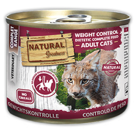 NATURAL GREATNESS GATO LATA WEIGHT CONTROL 200G