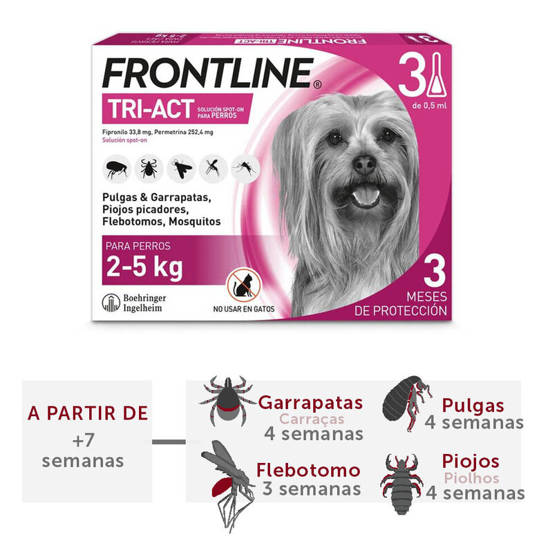Frontline Tri-act 2-5kg 1 pipeta