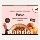 Comida cocinada Natuka de pavo para perros 250g